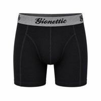 9+1 GRATIS PACK GIONETTIC BAMBOE HEREN BOXERSHORTS ZWART