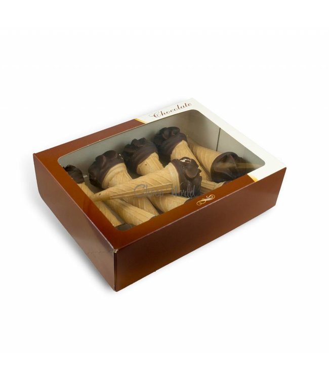 Chocolade IJsjes met Foto Rondje