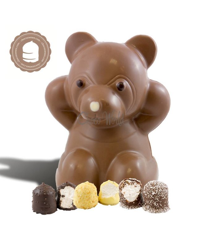 Chocolade Beer met  2 Chocozoenen