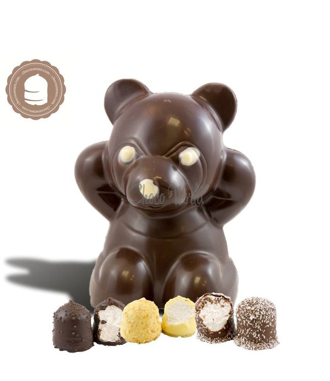 Chocolade Beer met  2 Chocozoenen