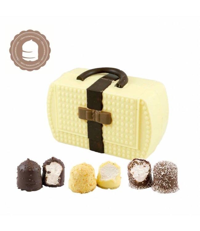 Chocolade Handtasje met 2 Chocozoenen