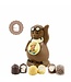 Chocolade Pinguin met Foto en  2 Zoenen