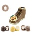Chocolade Sneaker met Foto en  2 Zoenen