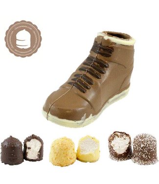 Chocolade Sneaker met  6 Chocozoenen