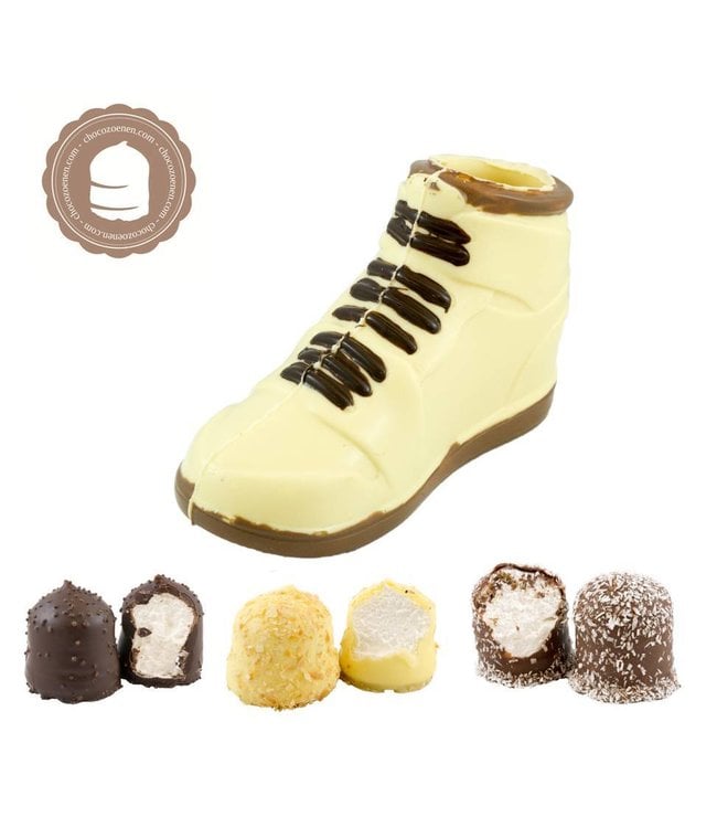 Chocolade Sneaker met  2 Chocozoenen