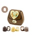 Chocolade Tasje met Foto en  2 Zoenen