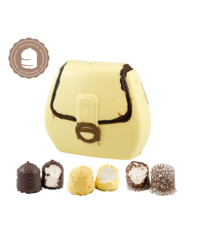 Chocolade Tasje met  2 Chocozoenen