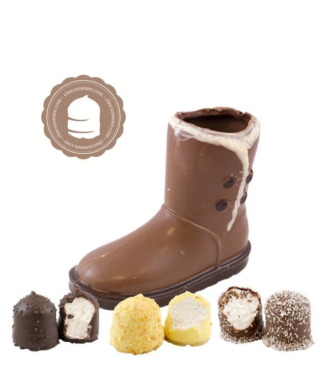 Chocolade Ugg met  2 Chocozoenen