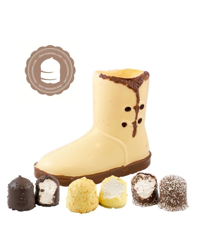 Chocolade Ugg met  2 Chocozoenen
