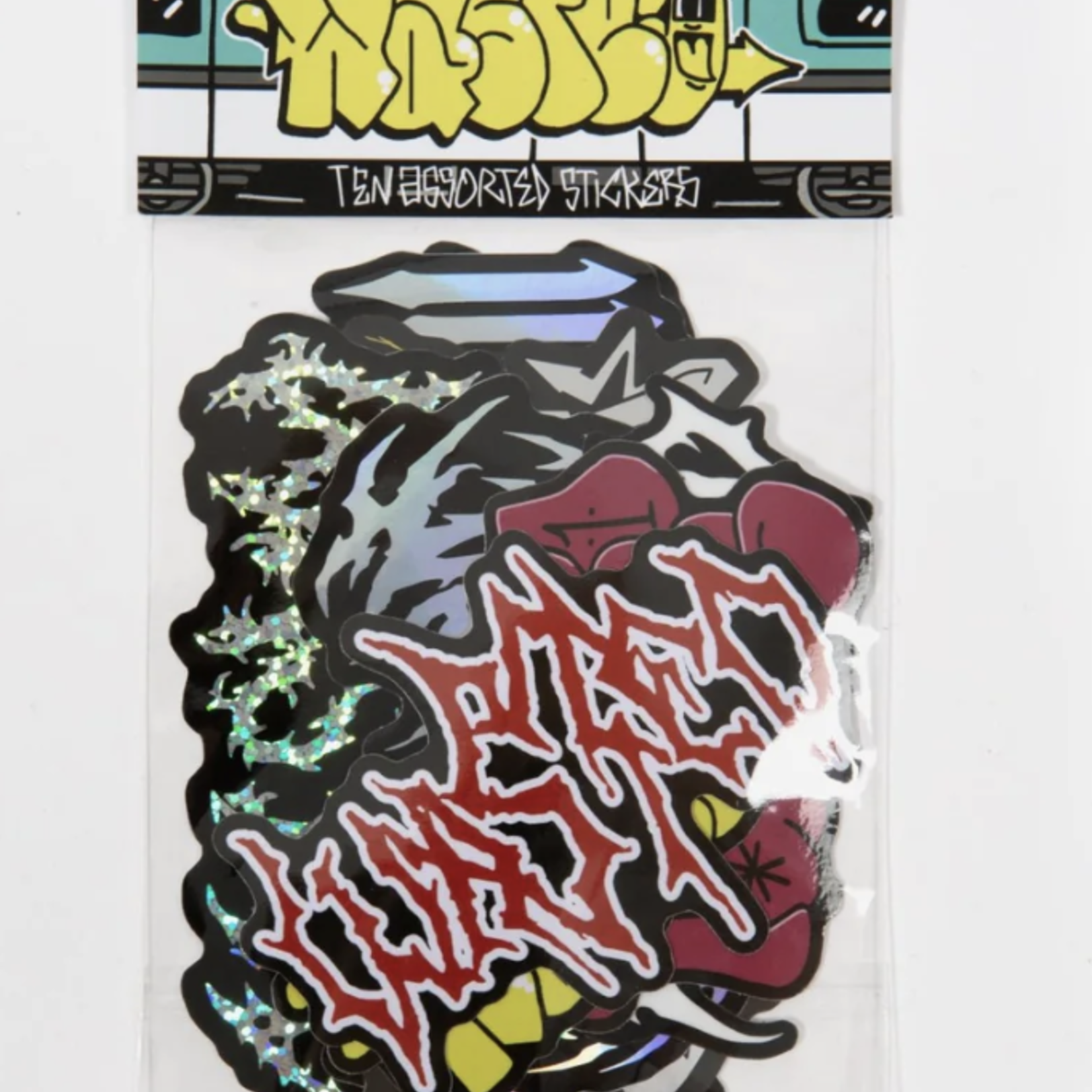 WASTED PARIS WP STICKER PACK FROM NOWHERE
