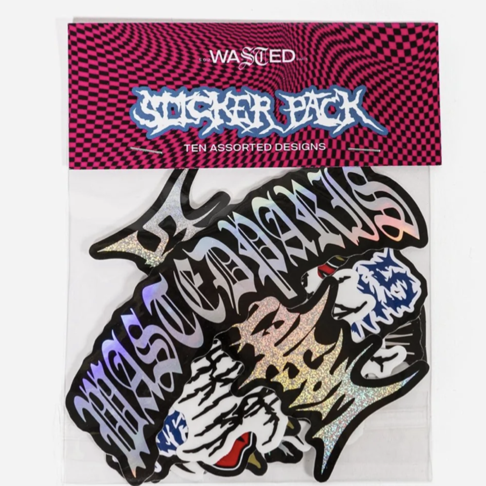 WASTED PARIS WP STICKERS PACK