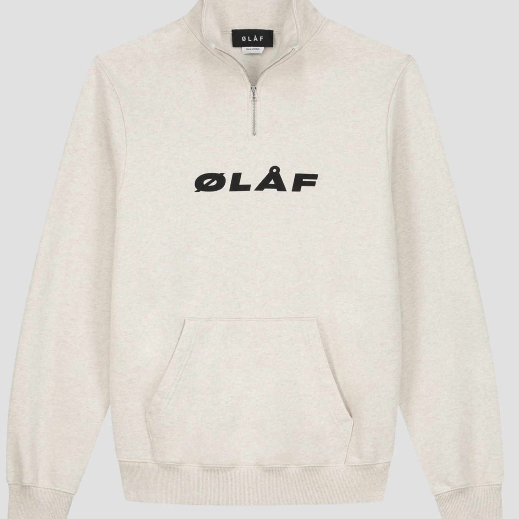 OLAF OLAF ITALIC ZIP MOCK