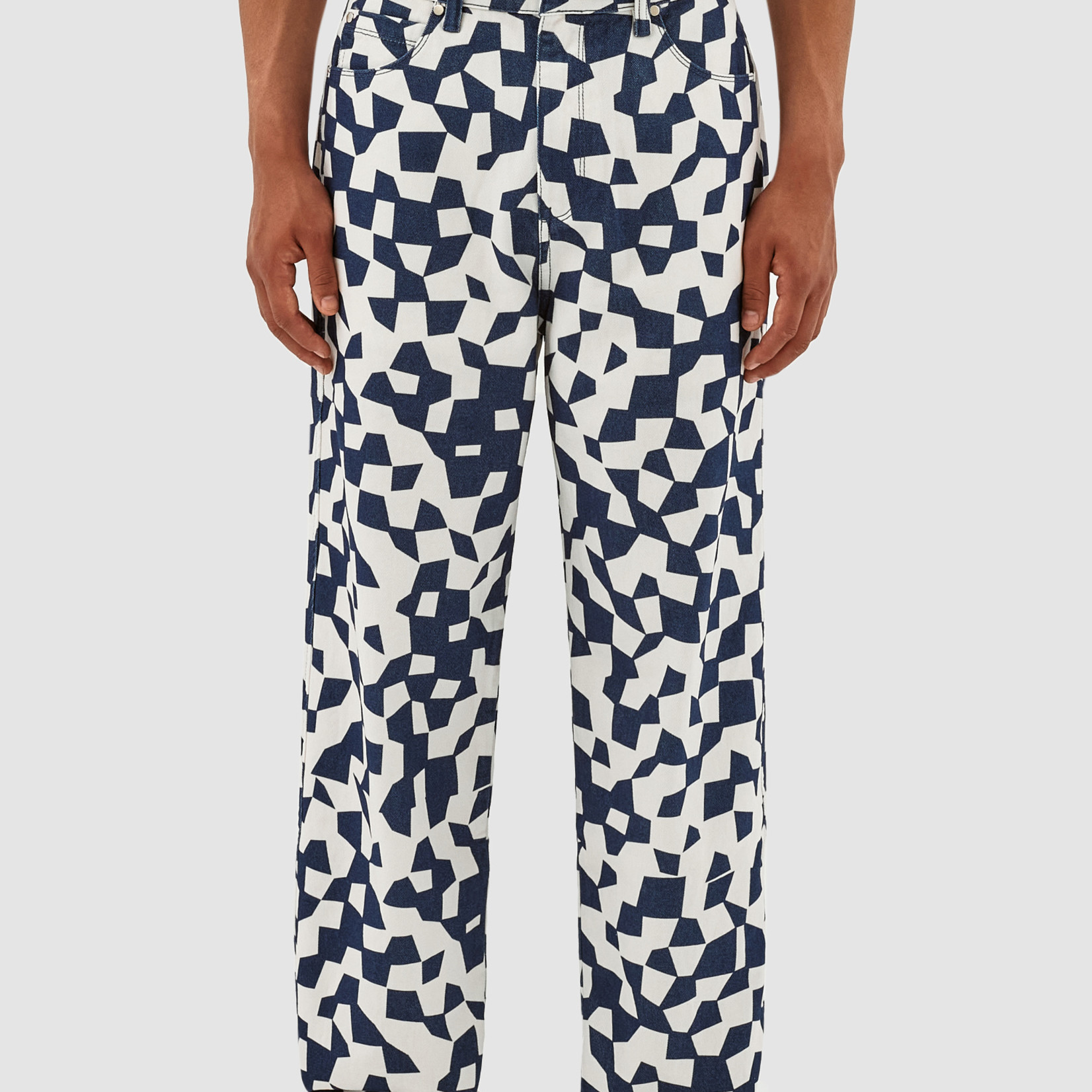 ARTE ARTE PAUL ABSTRACT PANTS