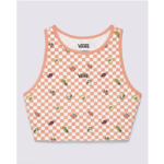 VANS W VANS LONGLINE RACEBACK PRINT BRALETTE SUN BAKED