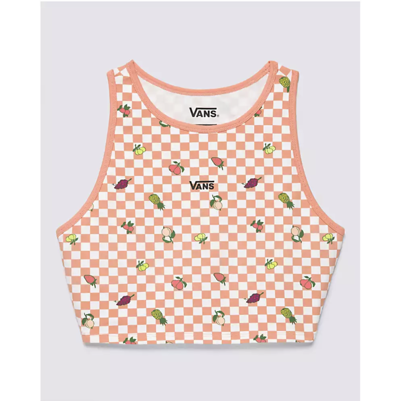 VANS W VANS LONGLINE RACEBACK PRINT BRALETTE SUN BAKED