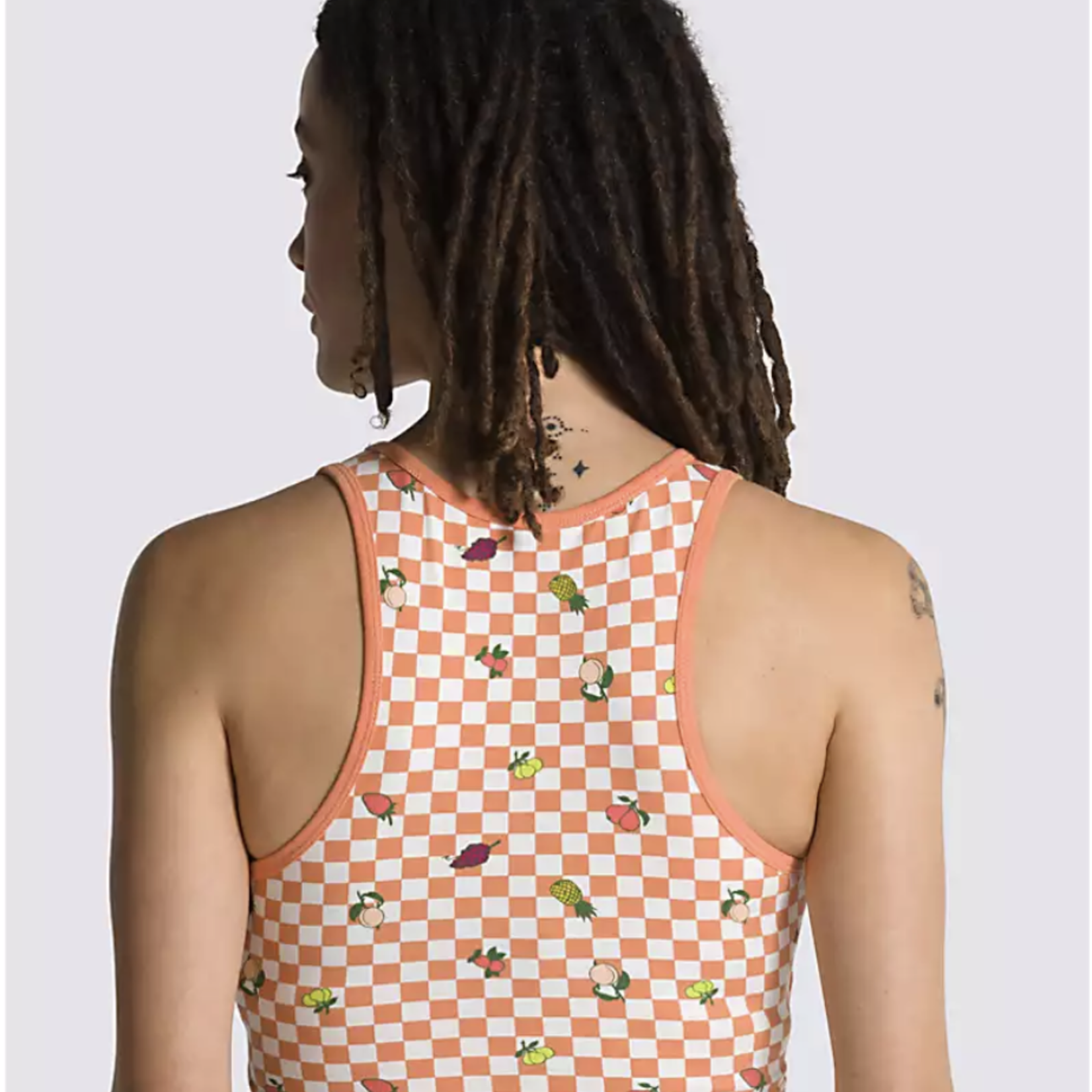 VANS W LONGLINE RACEBACK PRINT BRALETTE SUN BAKED