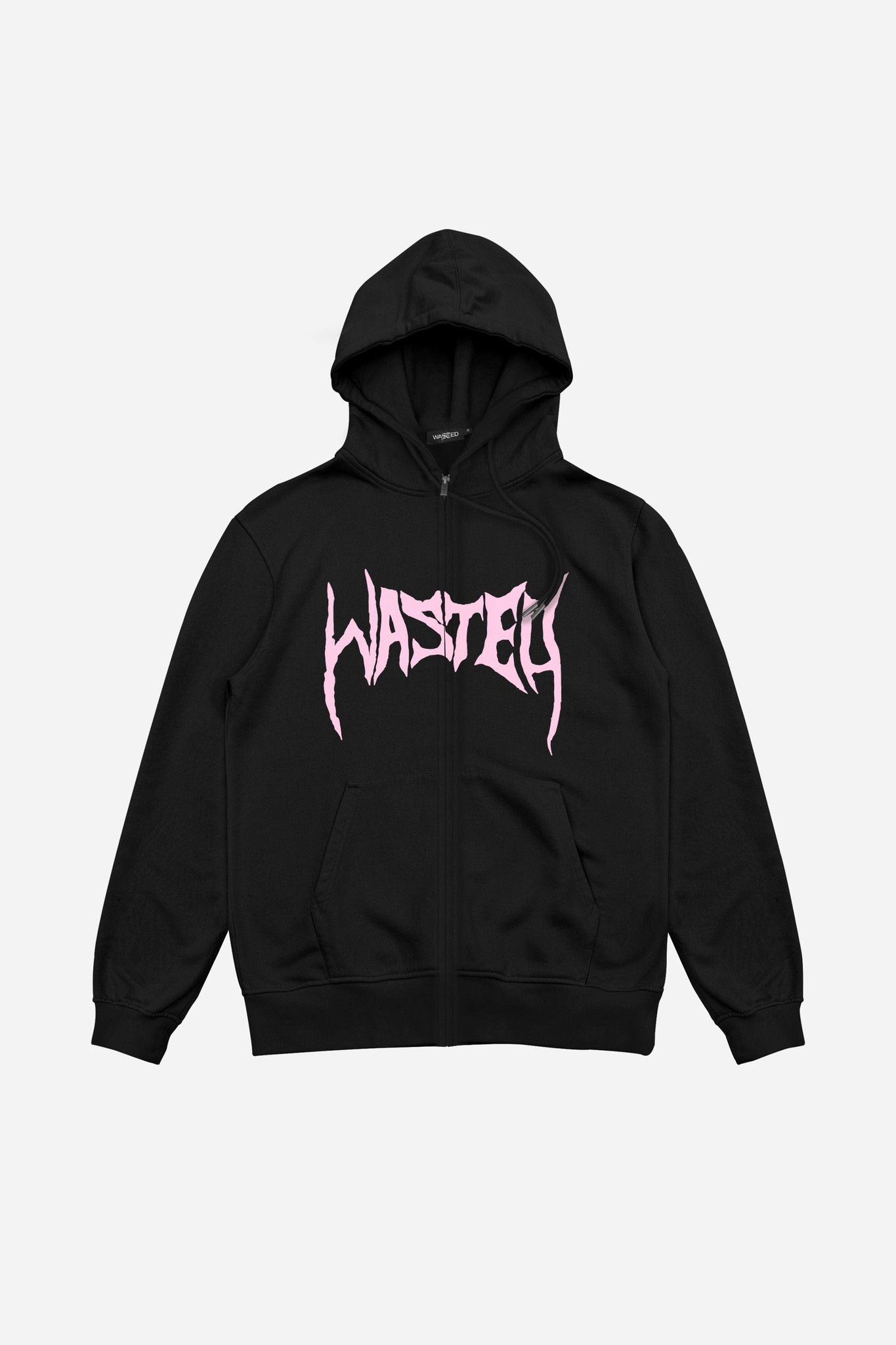 Wasted Paris HOODIE FULL ZIP UNISEX - Zip-up sweatshirt - black