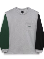 VANS VANS STAUFFER COLORBLOCK LS KNIT SHIRT