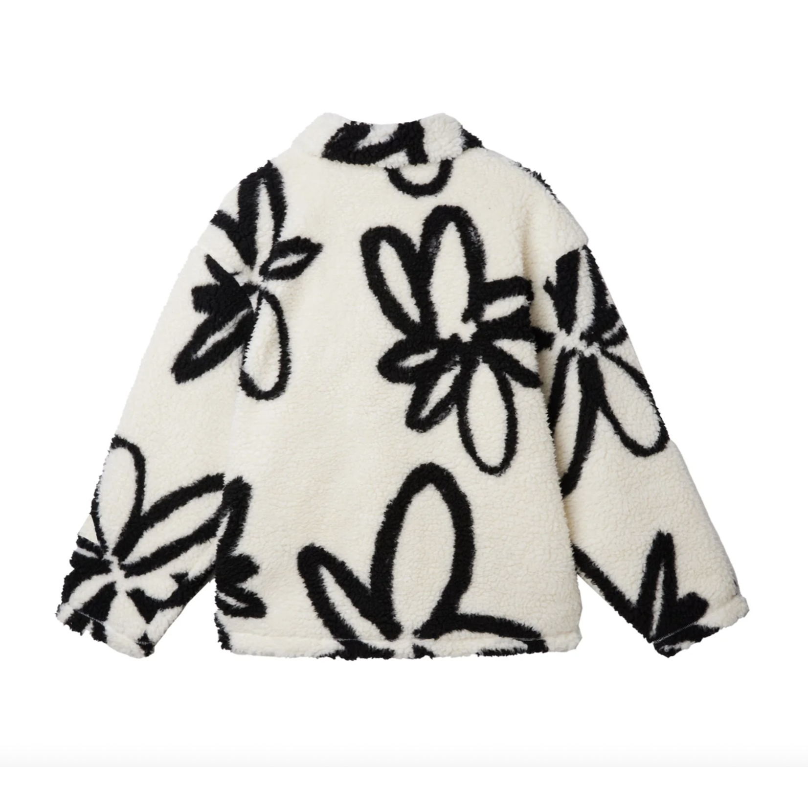 OBEY OBEY PORTIONS SHERPA JACKET