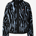 TOMMY JEANS W TJ ZEBRA SHERPA JACKET