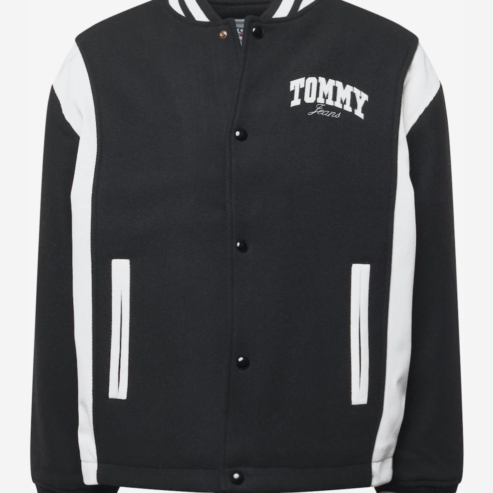 TOMMY JEANS TJ  CORD WOOL MIX LETTERMAN