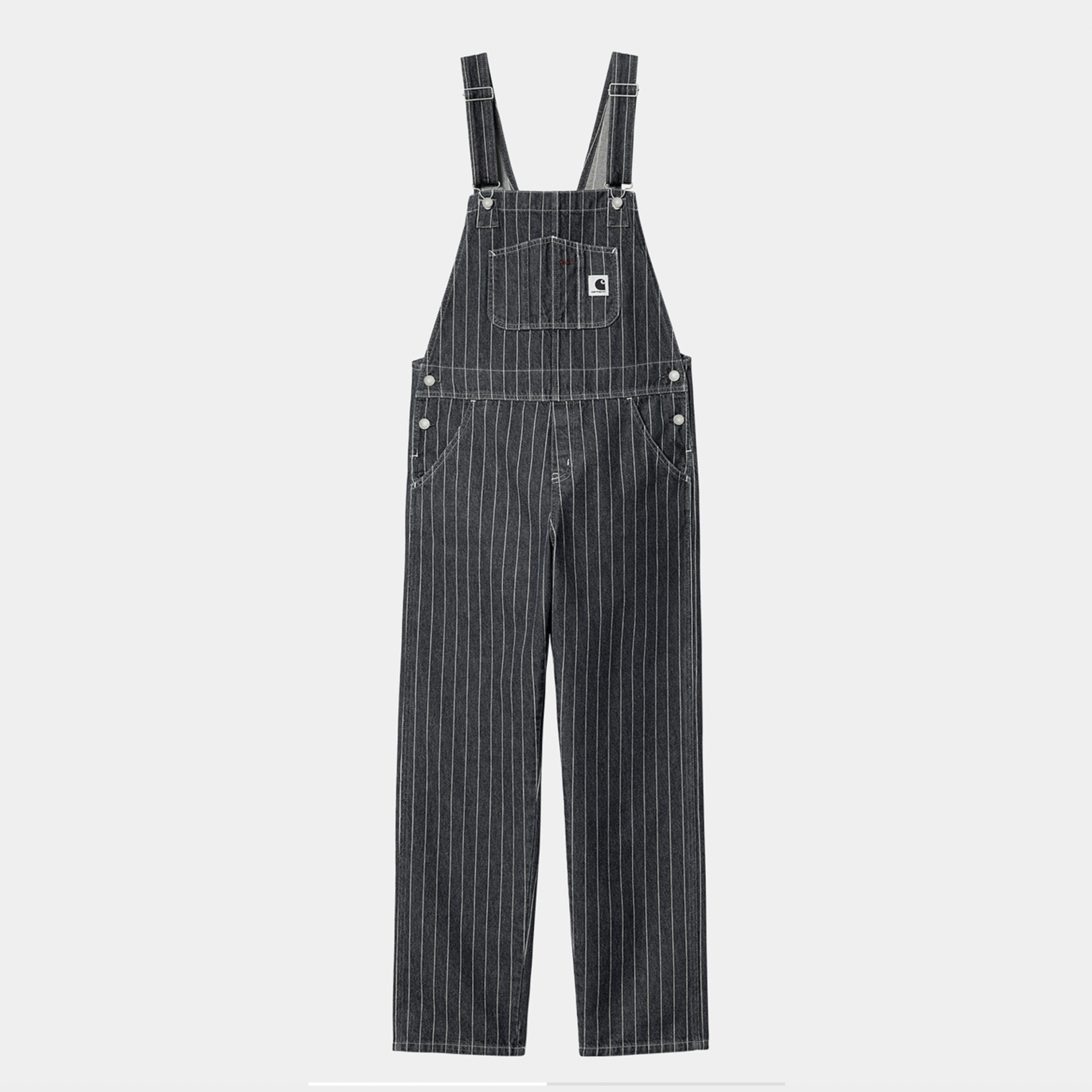 CARHARTT WIP W ORLEAN BIB OVERALL STRAIGHT STRIPE