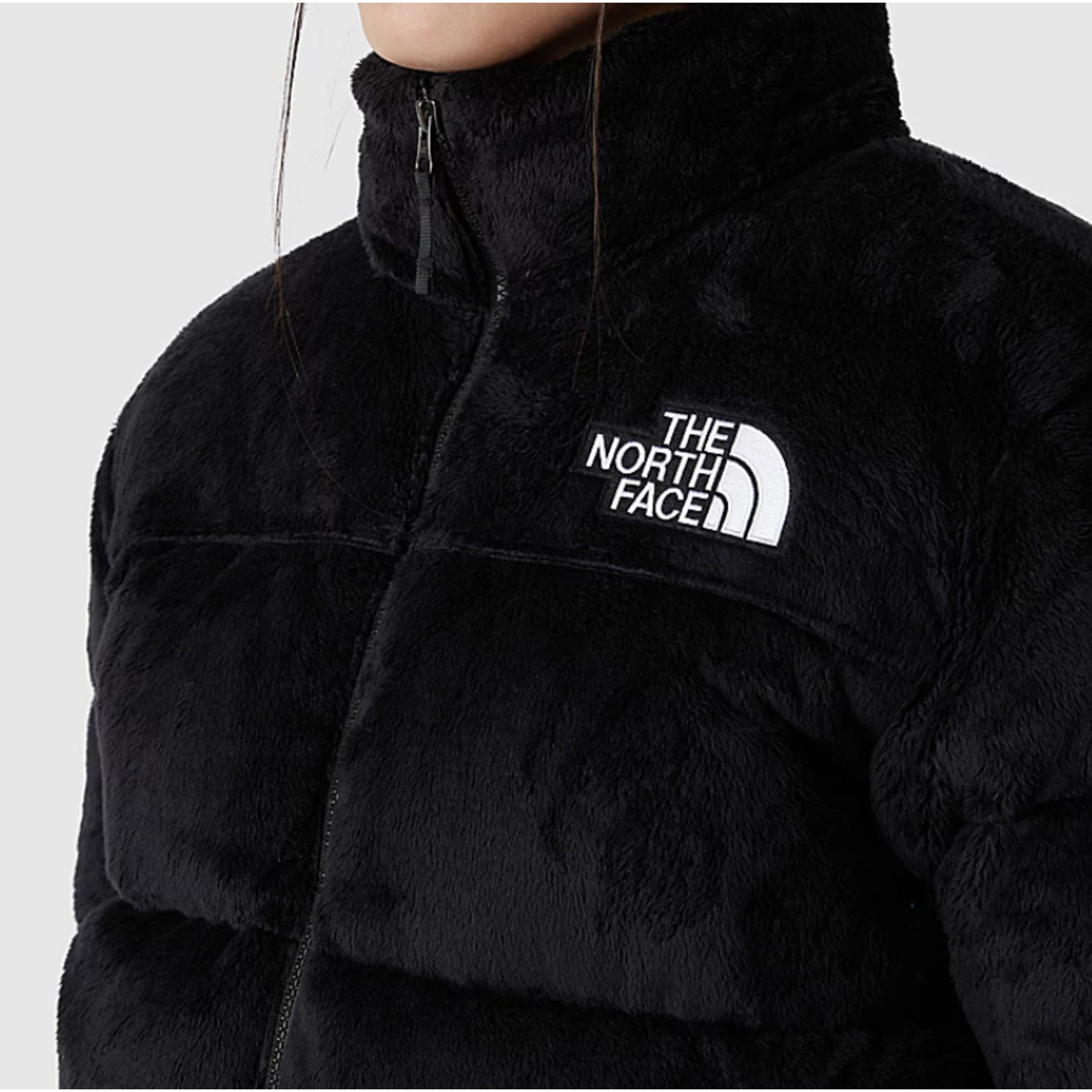 W TNF VERSA VELOUR NUPTSE JACKET