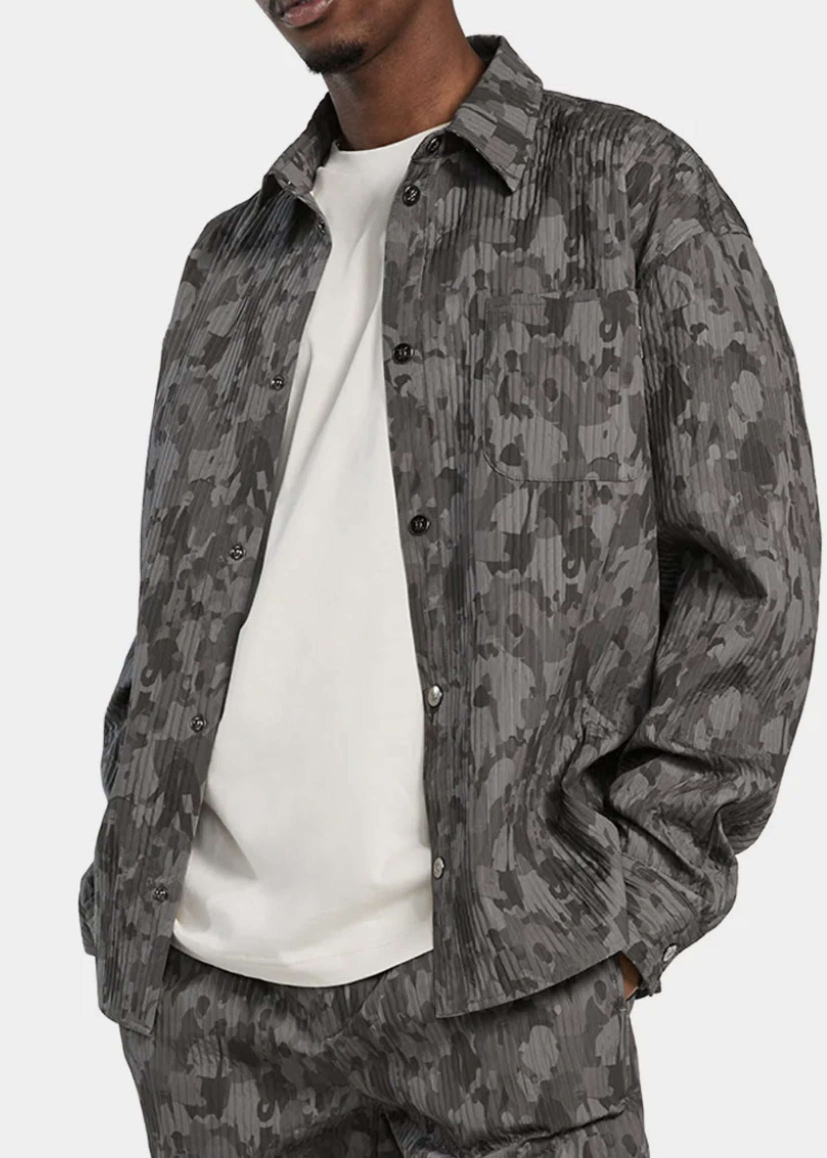 DAILY PAPER DAILY PAPER ADETOLA COMMUNITY RELAXED LS SHIRT