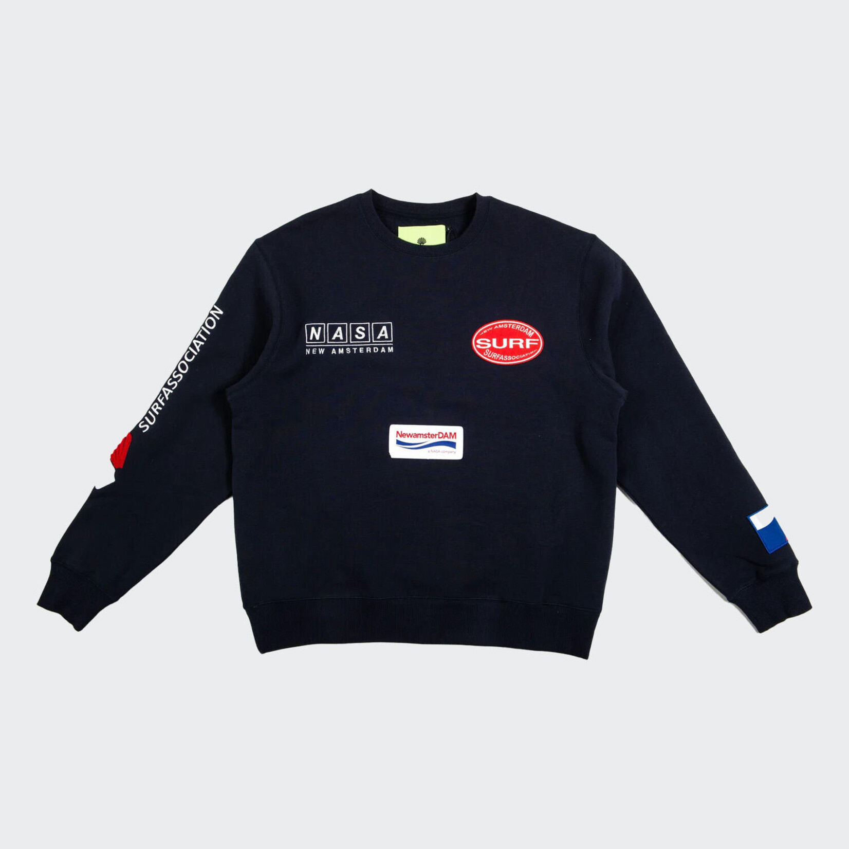 NEW AMSTERDAM SURF ASSOCIATION NASA OFF SHORE CREWNECK