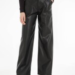 TOMMY JEANS W TJ DAISY LR BAGGY PLEATHER PANT