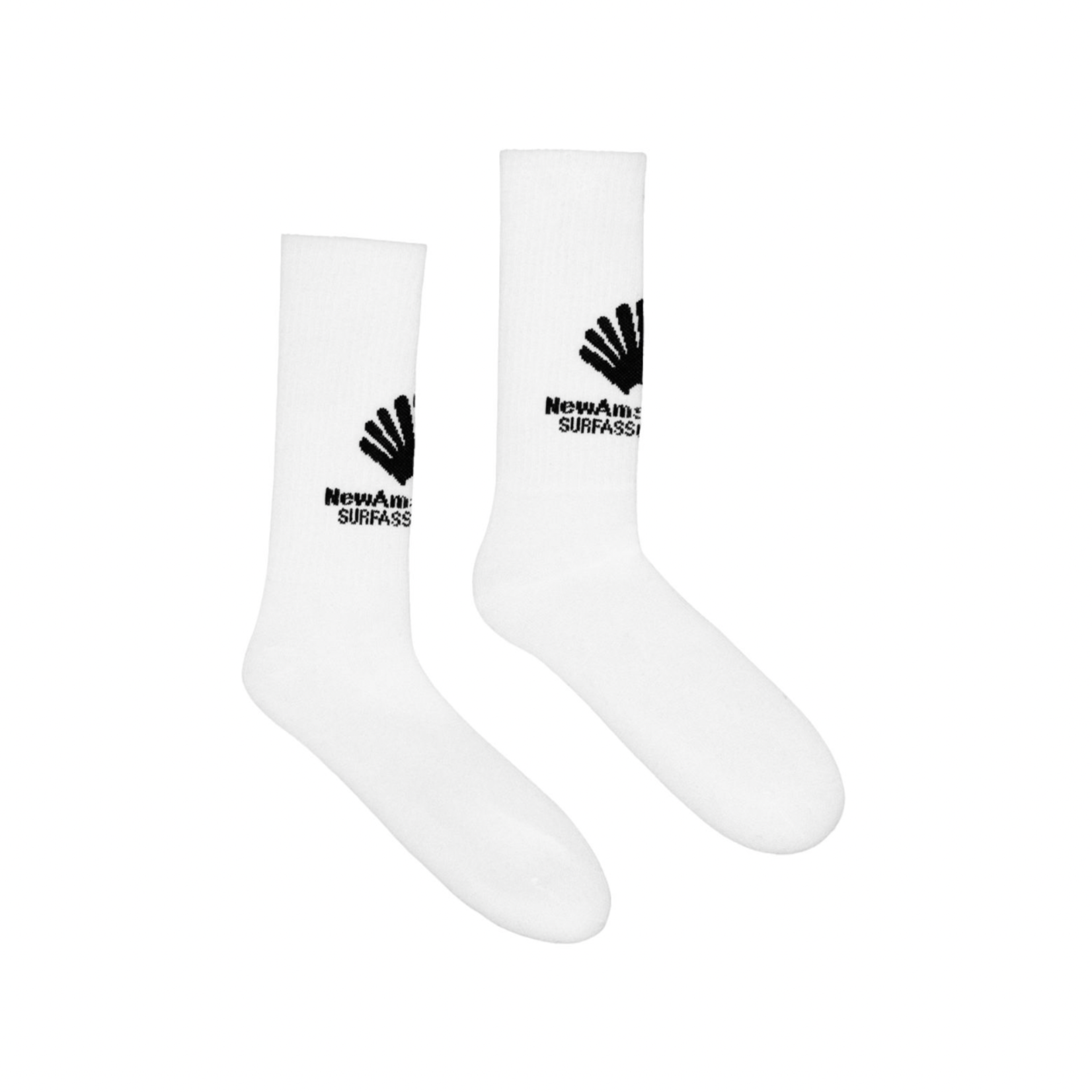 NEW AMSTERDAM SURF ASSOCIATION NASA FRONT LOGO SOCKS