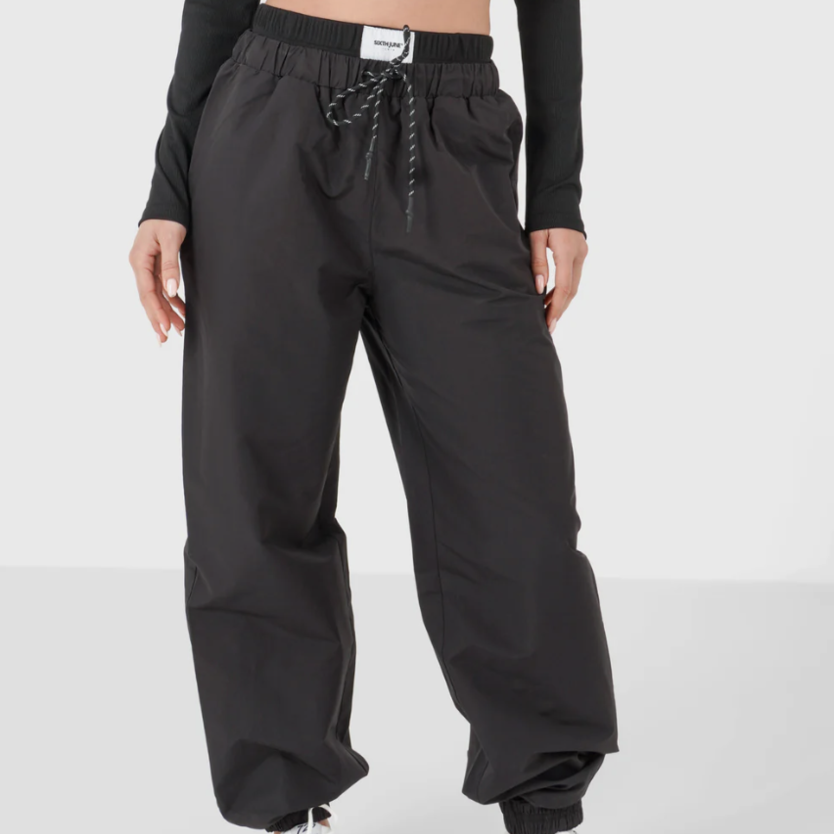 SIXTH JUNE W SJ DOUBLE WAIST NYLON JOGGER