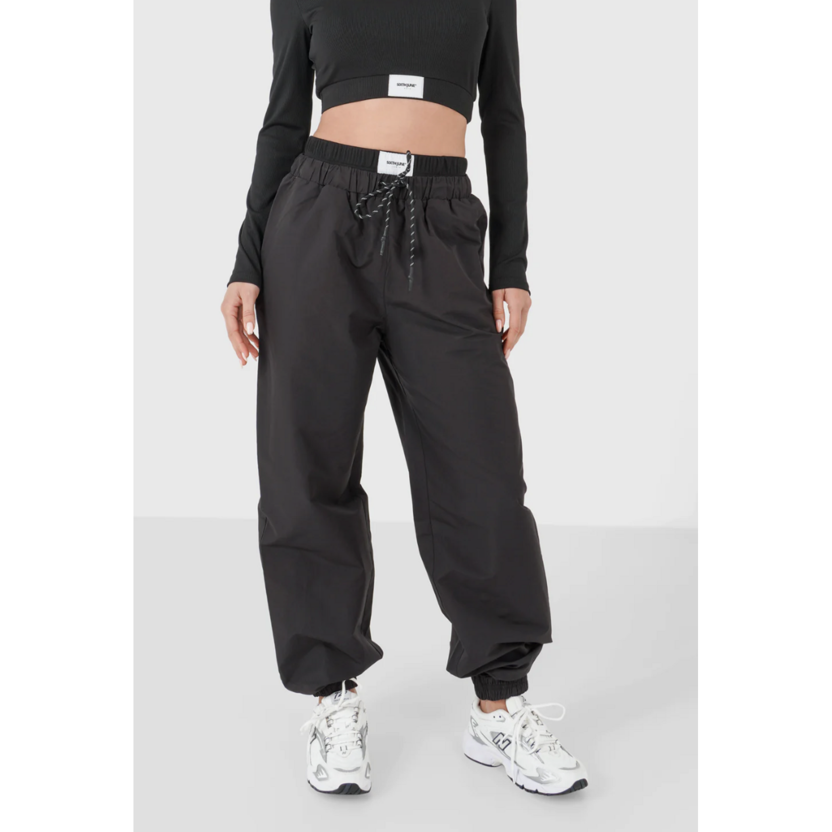 SIXTH JUNE W SIXTH JUNE DOUBLE WAIST NYLON JOGGER