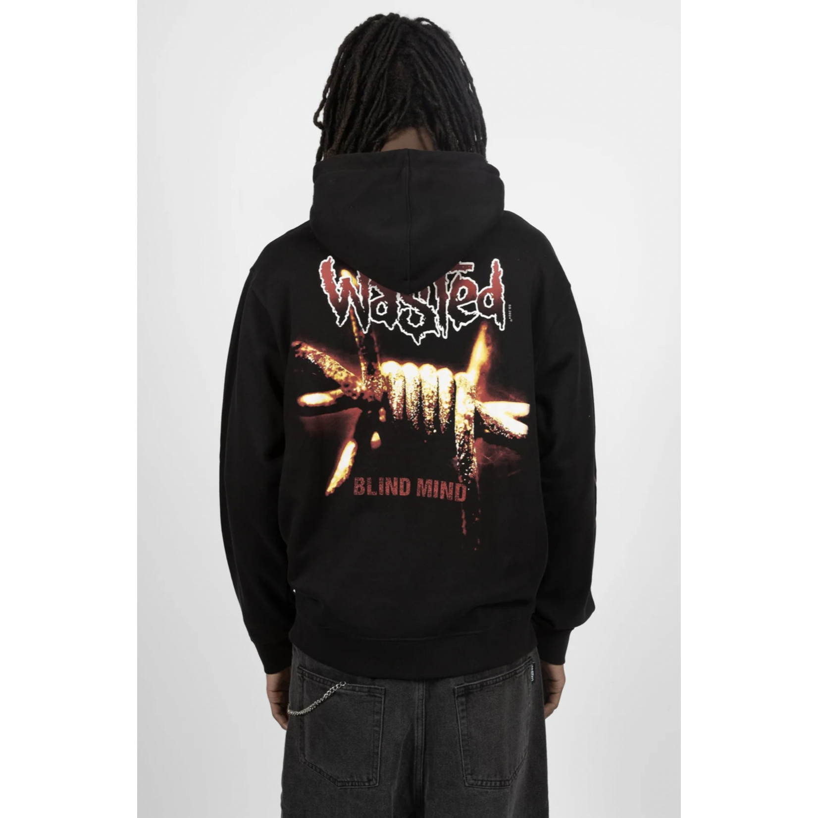 WASTED PARIS WASTED PARIS HOODIE ZIP BLIND