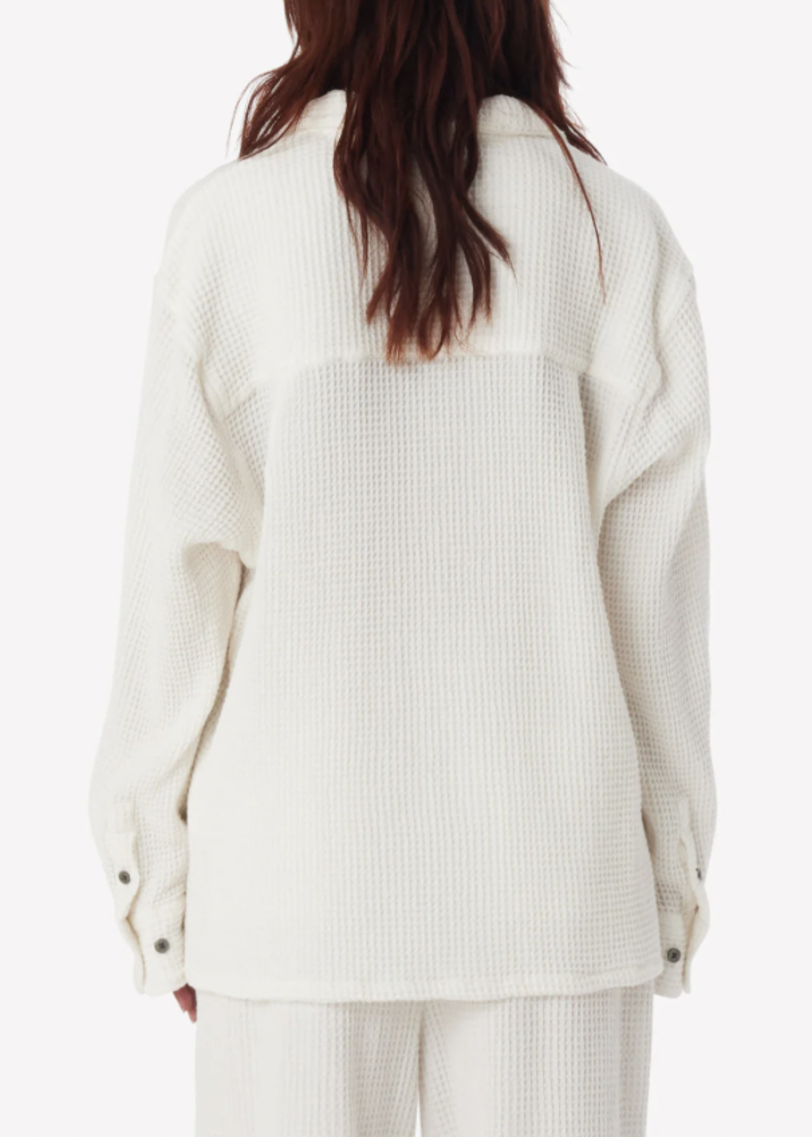 OBEY W OBEY CAMILLE WAFFLE SHIRT