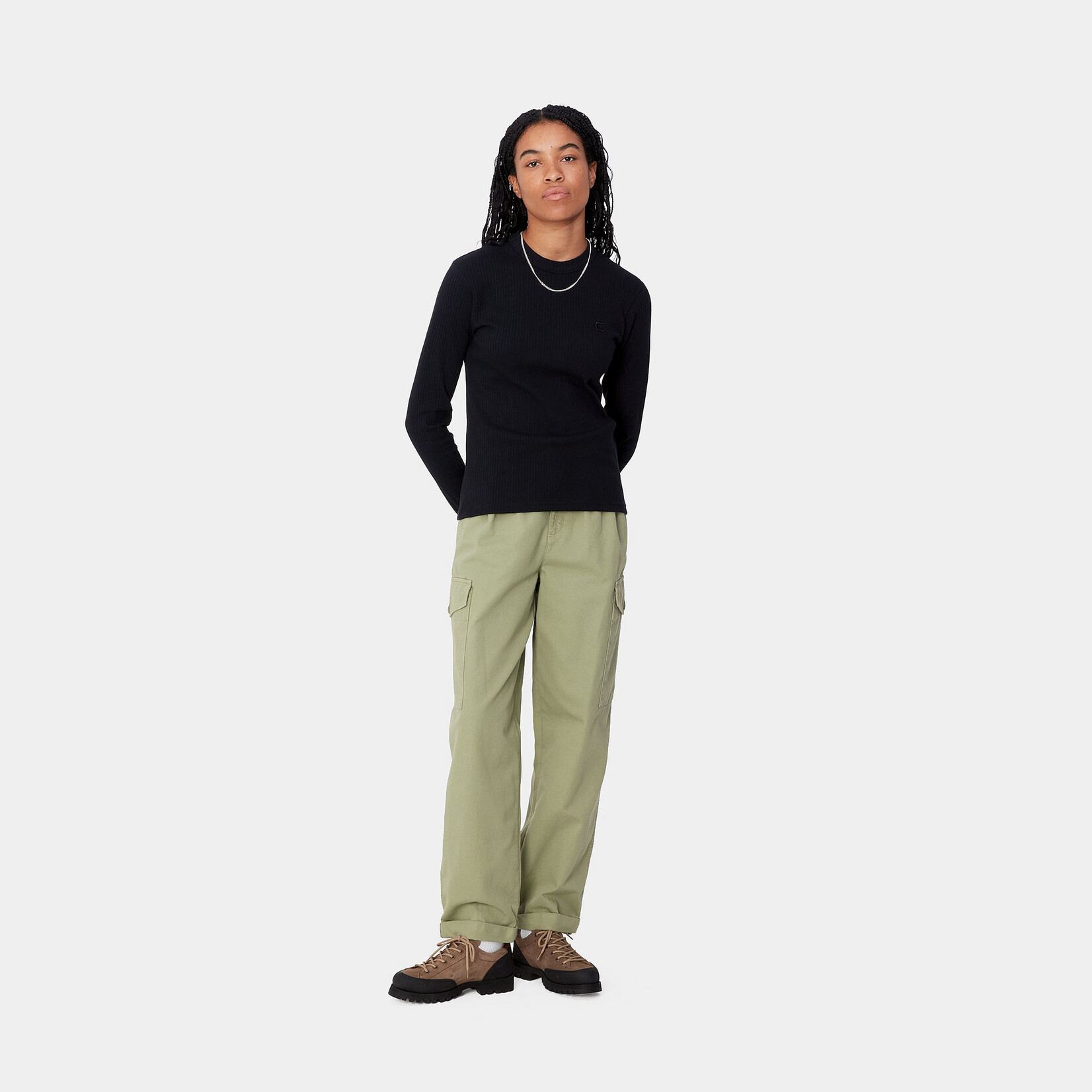 CARHARTT WIP CARHARTT WIP WOMEN COLLINS PANT 100% ORGANIC COTTON