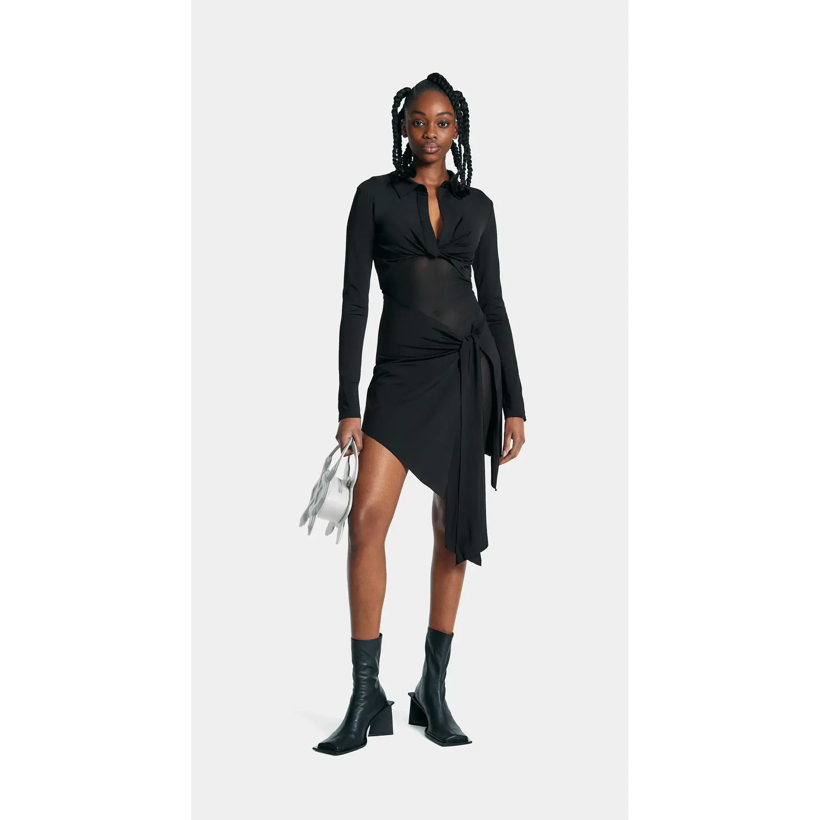 DAILY PAPER DAILY PAPER WOMEN TANAE MESH DRESS