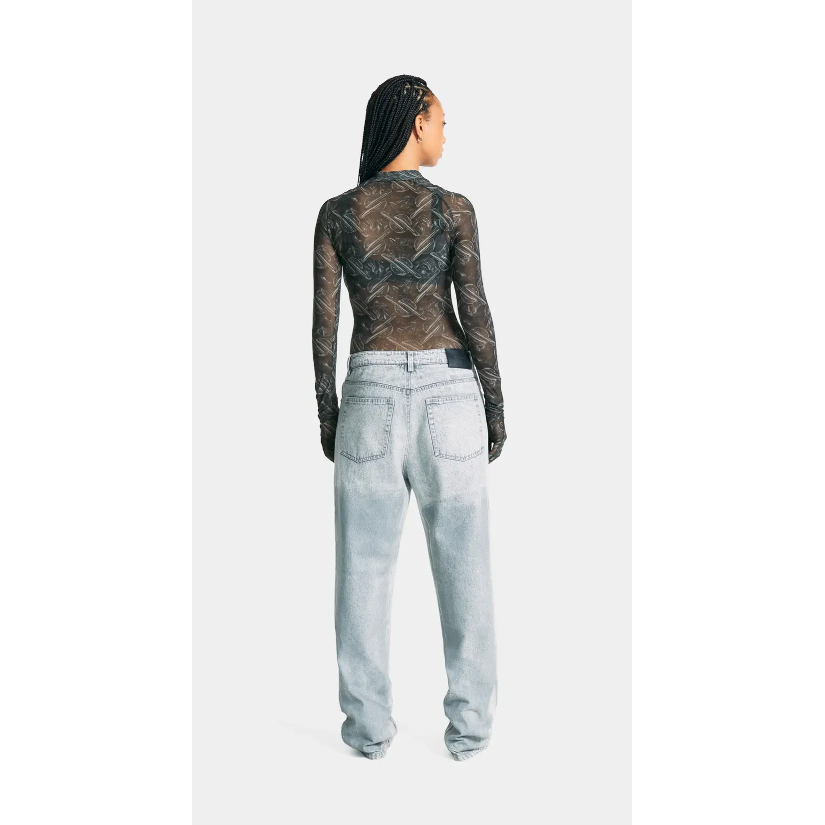 DAILY PAPER DAILY PAPER WOMEN FERA BUBBLEWRAP TOP
