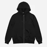 WASTED PARIS WP KINGDOM CURVE ZIP HOODIE