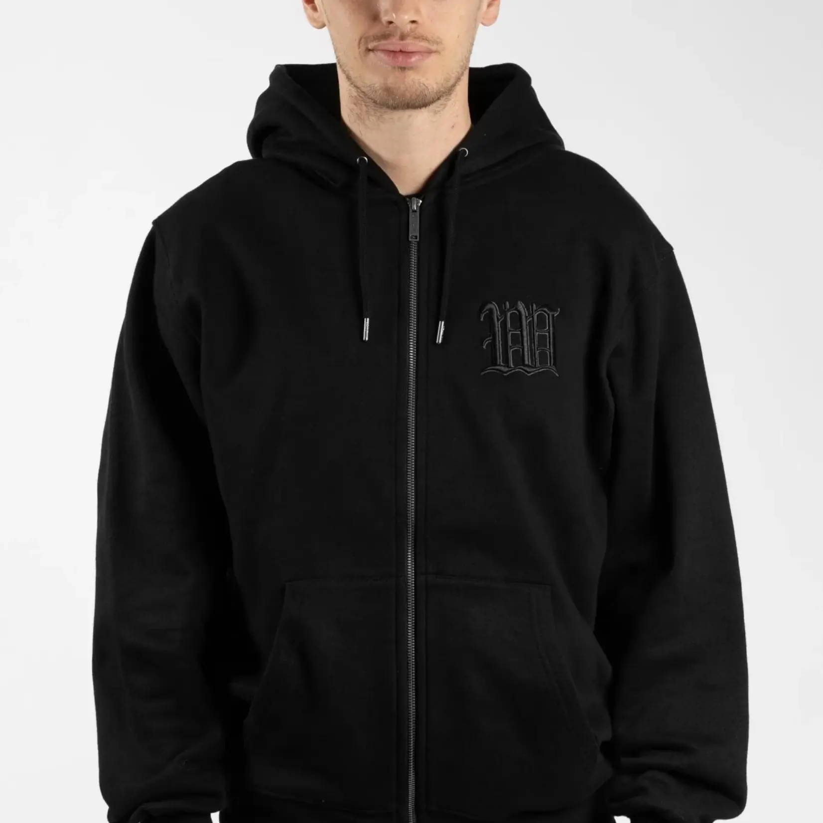 WASTED PARIS WP KINGDOM CURVE ZIP HOODIE