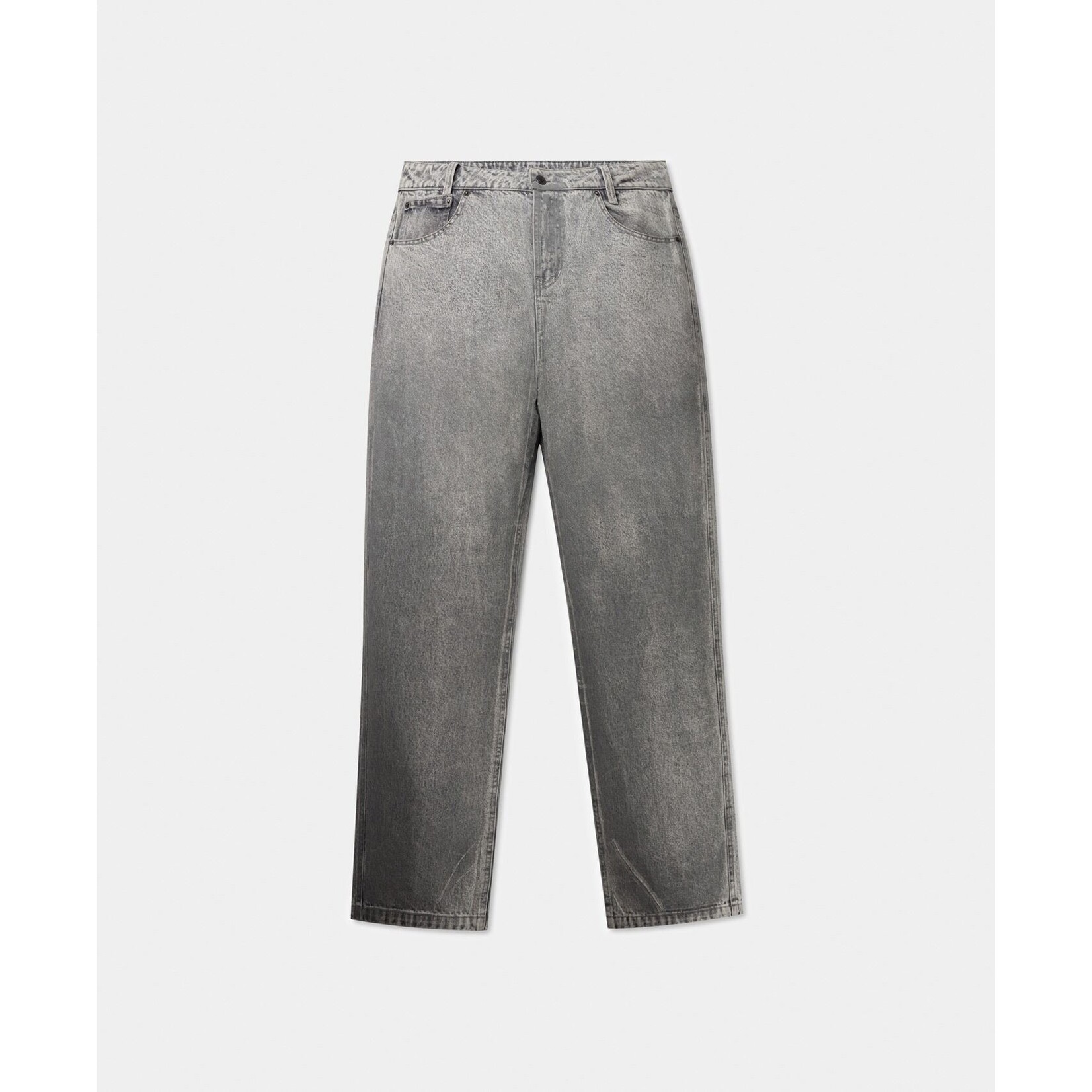 DAILY PAPER W DAILY PAPER AMBA WAX RELAXED JEANS