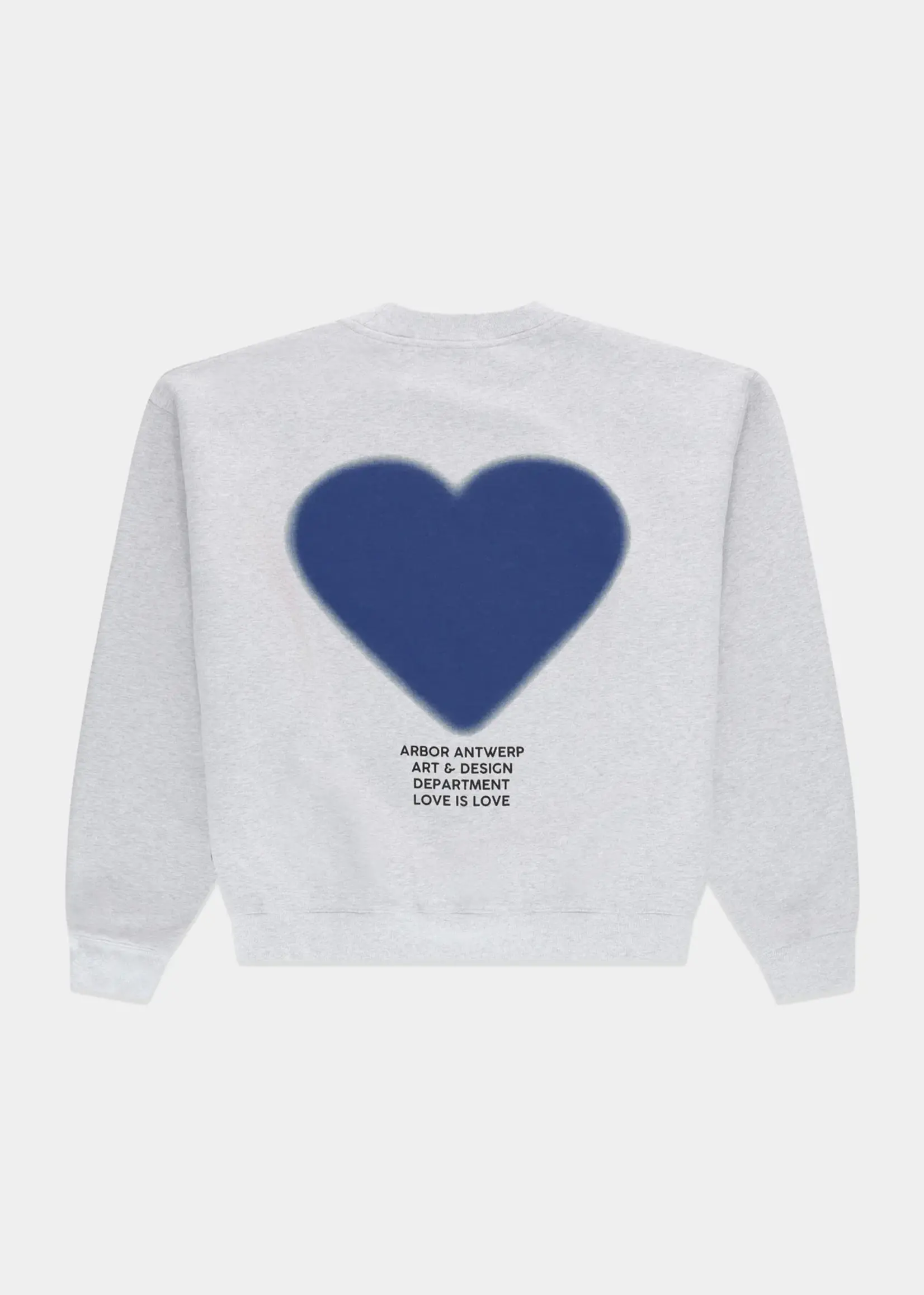 ARBOR ANTWERP ARBOR FADED HEART CREWNECK