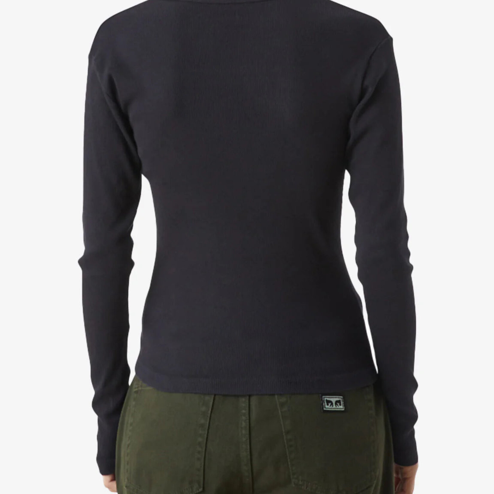 OBEY W OBEY OVAL L/S TEE