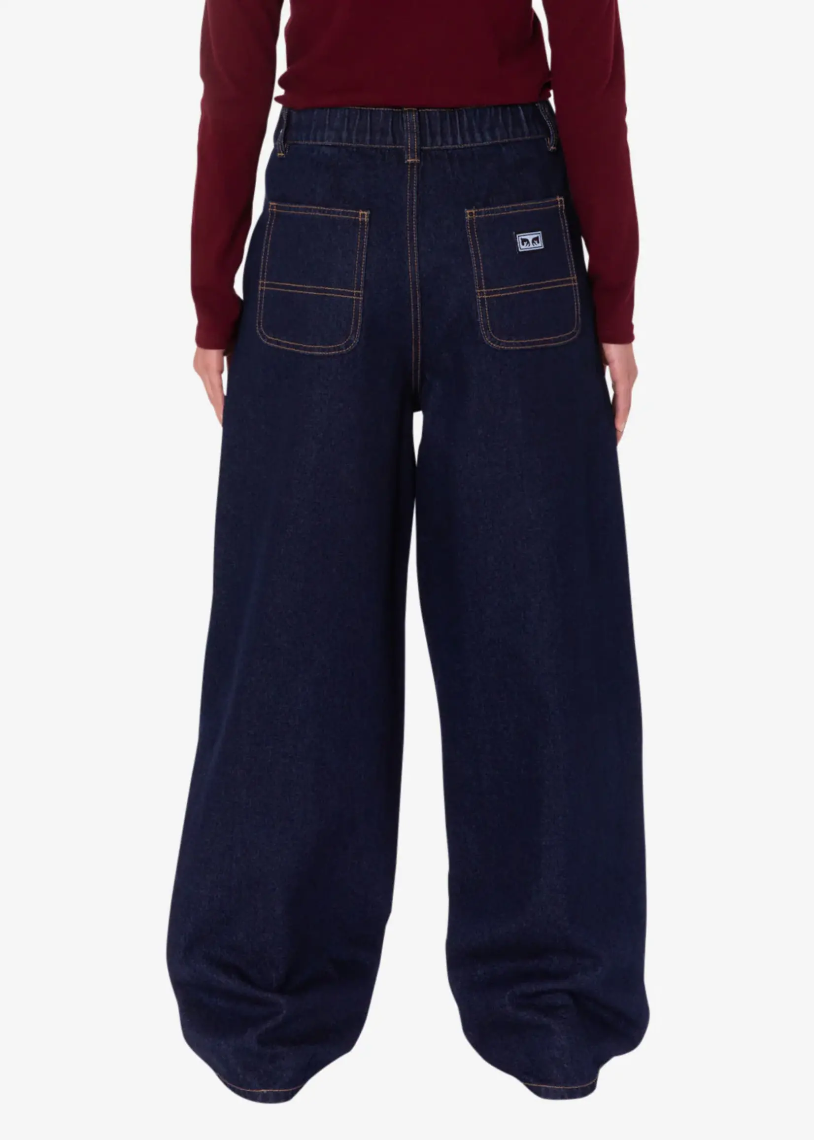 OBEY W OBEY LEAH II BAGGY DENIM