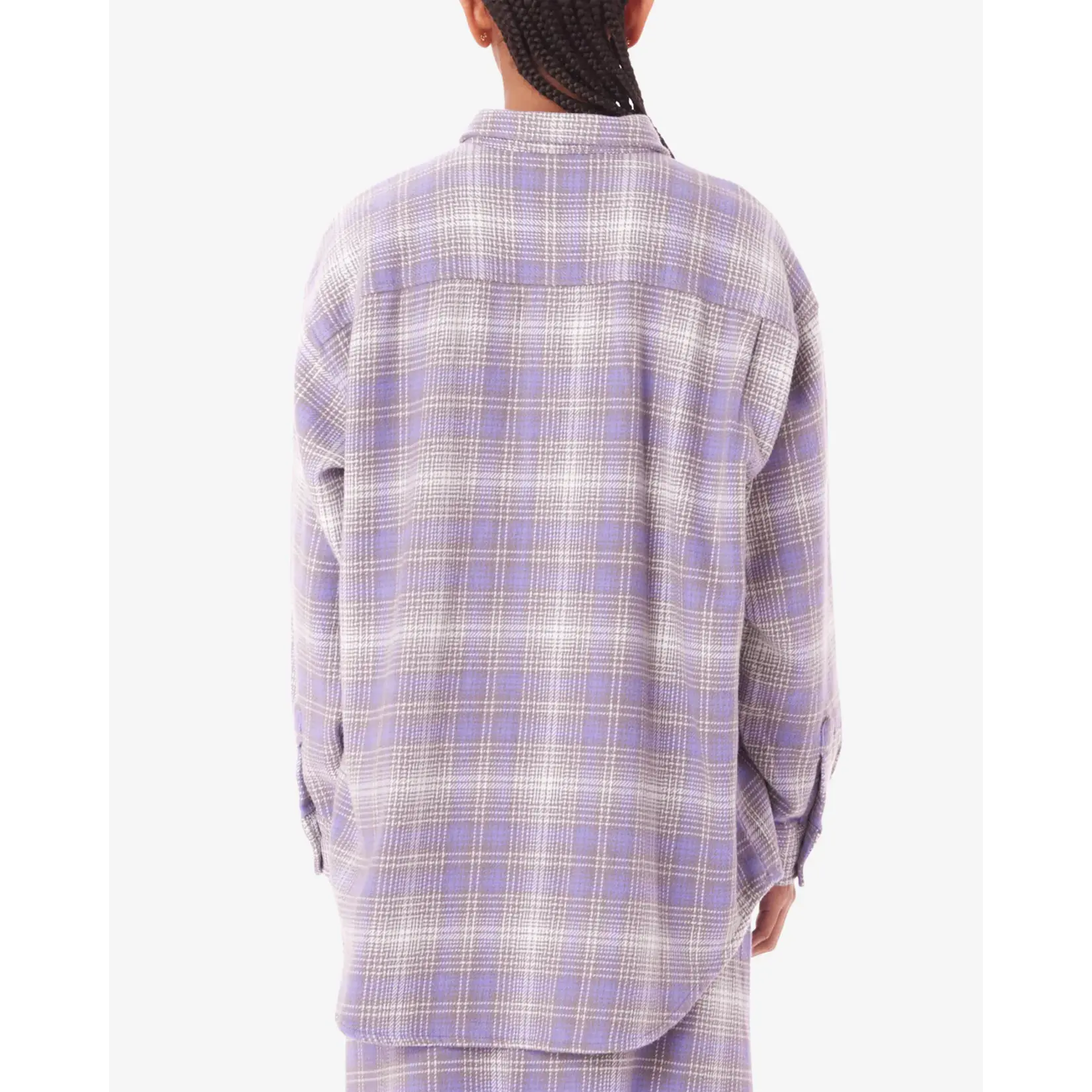 OBEY W OBEY BELMONT PLAID SHIRT