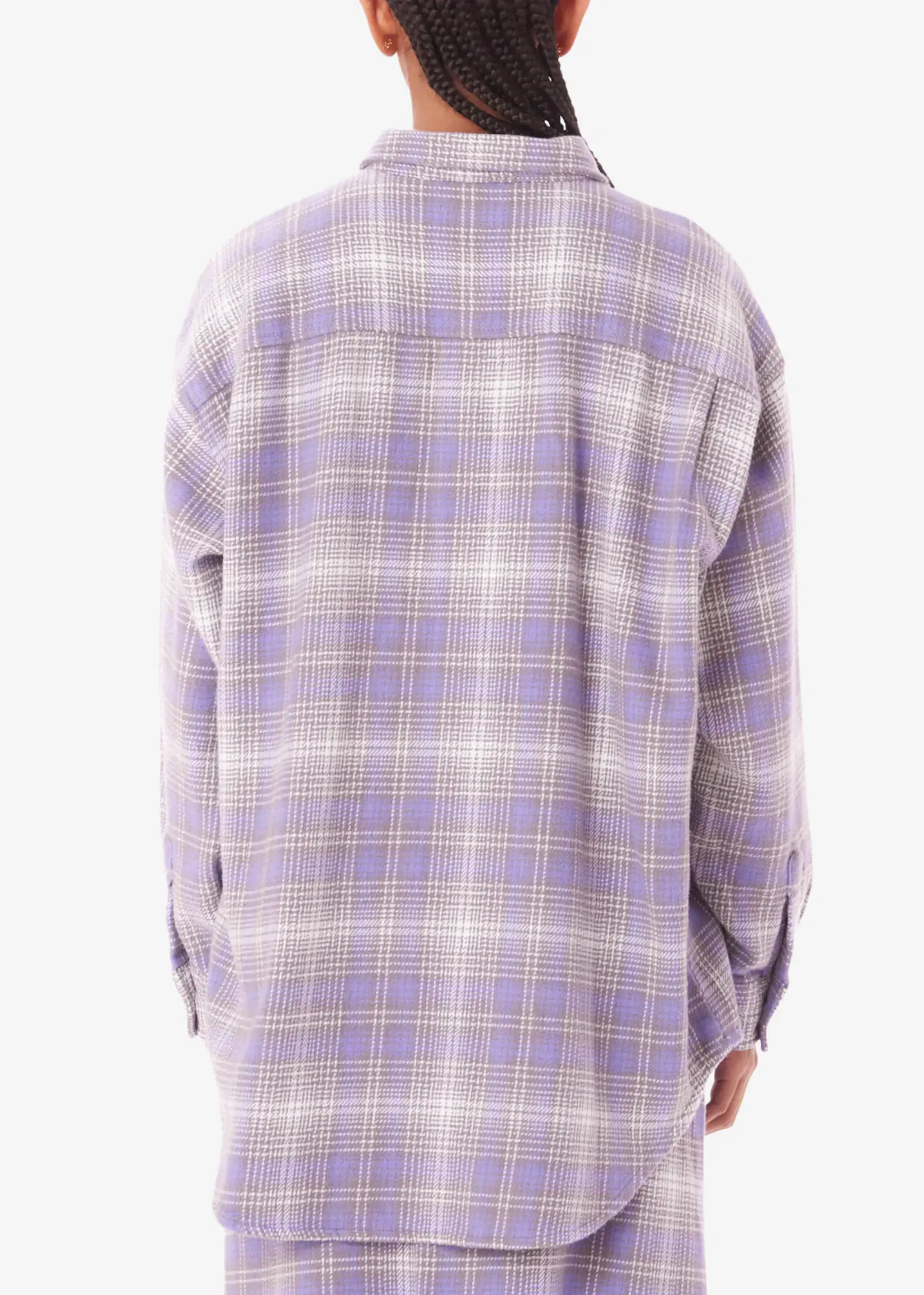 OBEY W OBEY BELMONT PLAID SHIRT