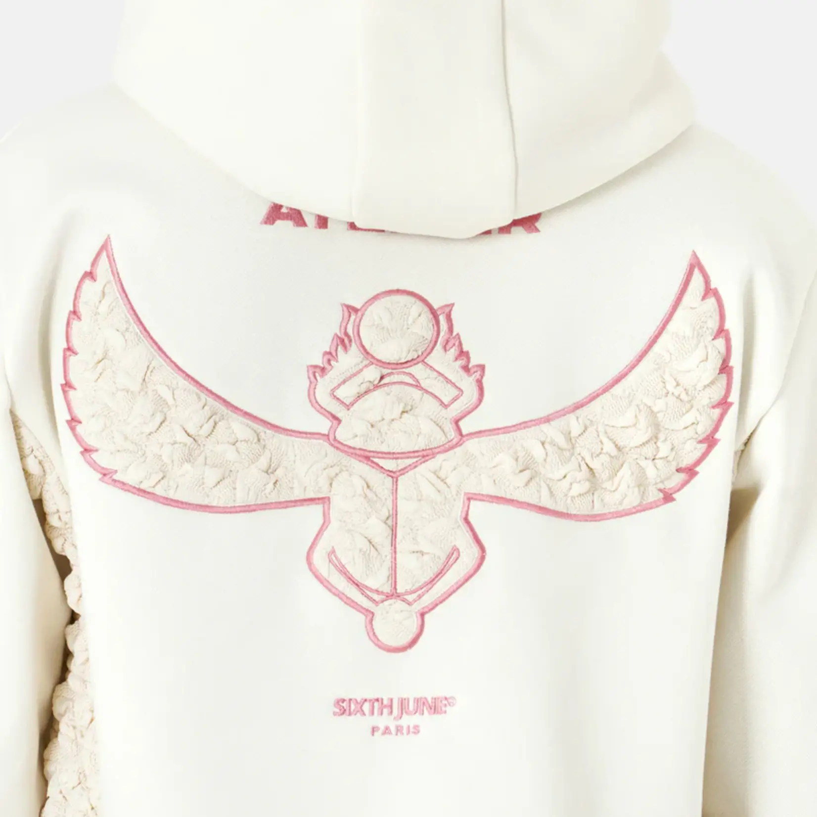 SIXTH JUNE SJ BEETLE ASSYMETRIC HOODIE