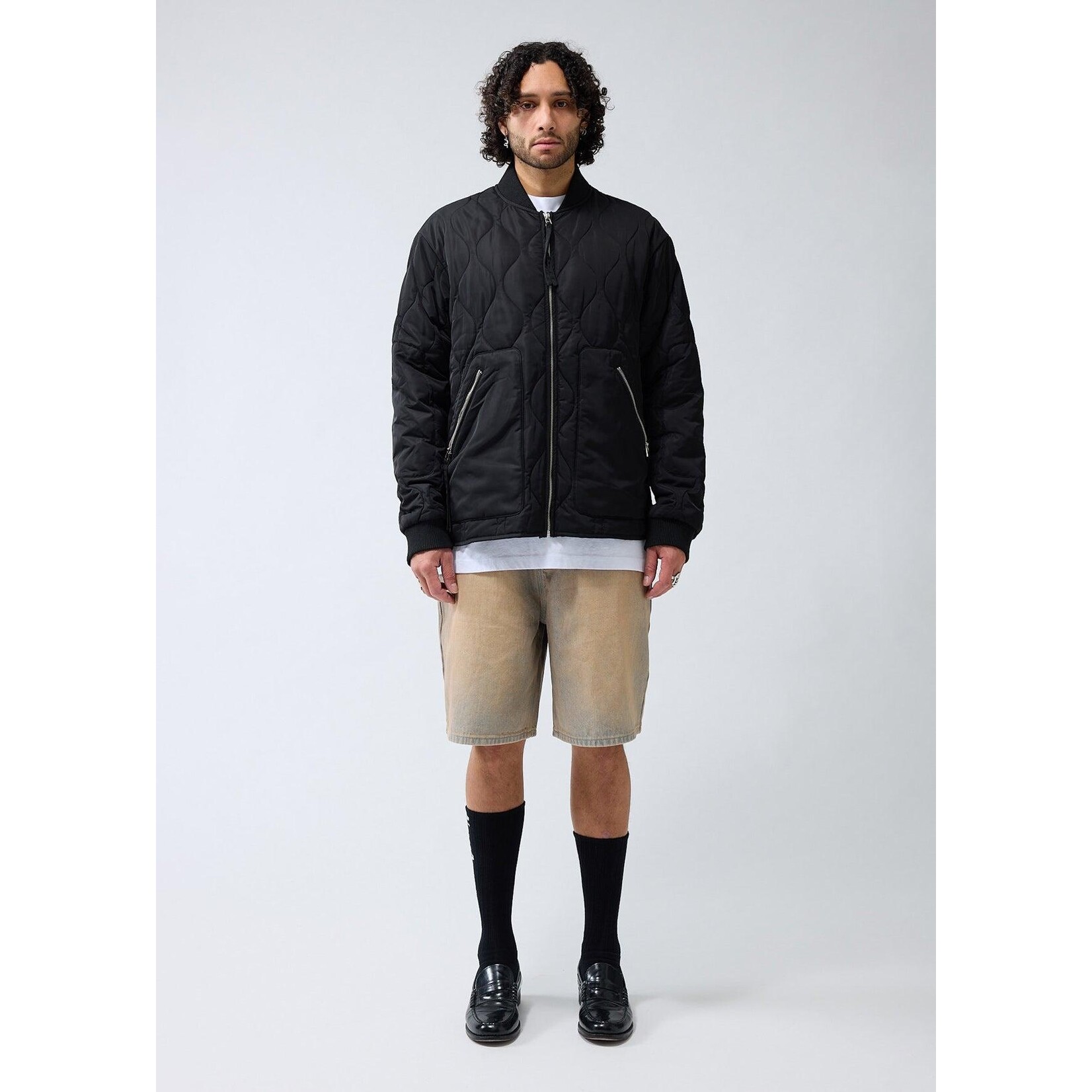 NEW AMSTERDAM SURF ASSOCIATION NEW AMSTERDAM QUILTED PADDED JACKET