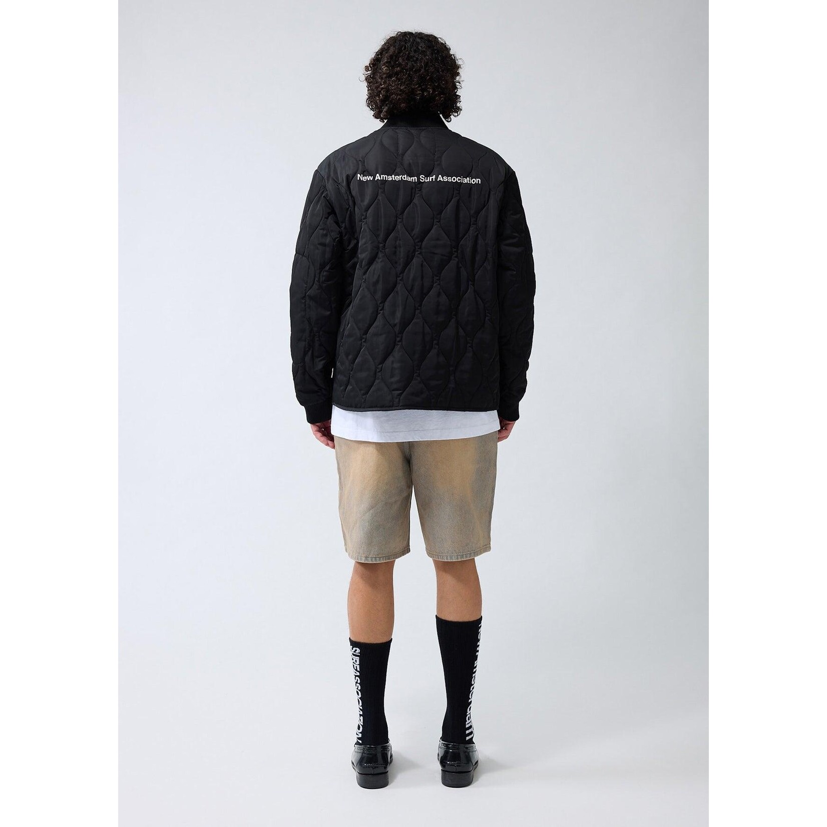 NEW AMSTERDAM SURF ASSOCIATION NEW AMSTERDAM QUILTED PADDED JACKET