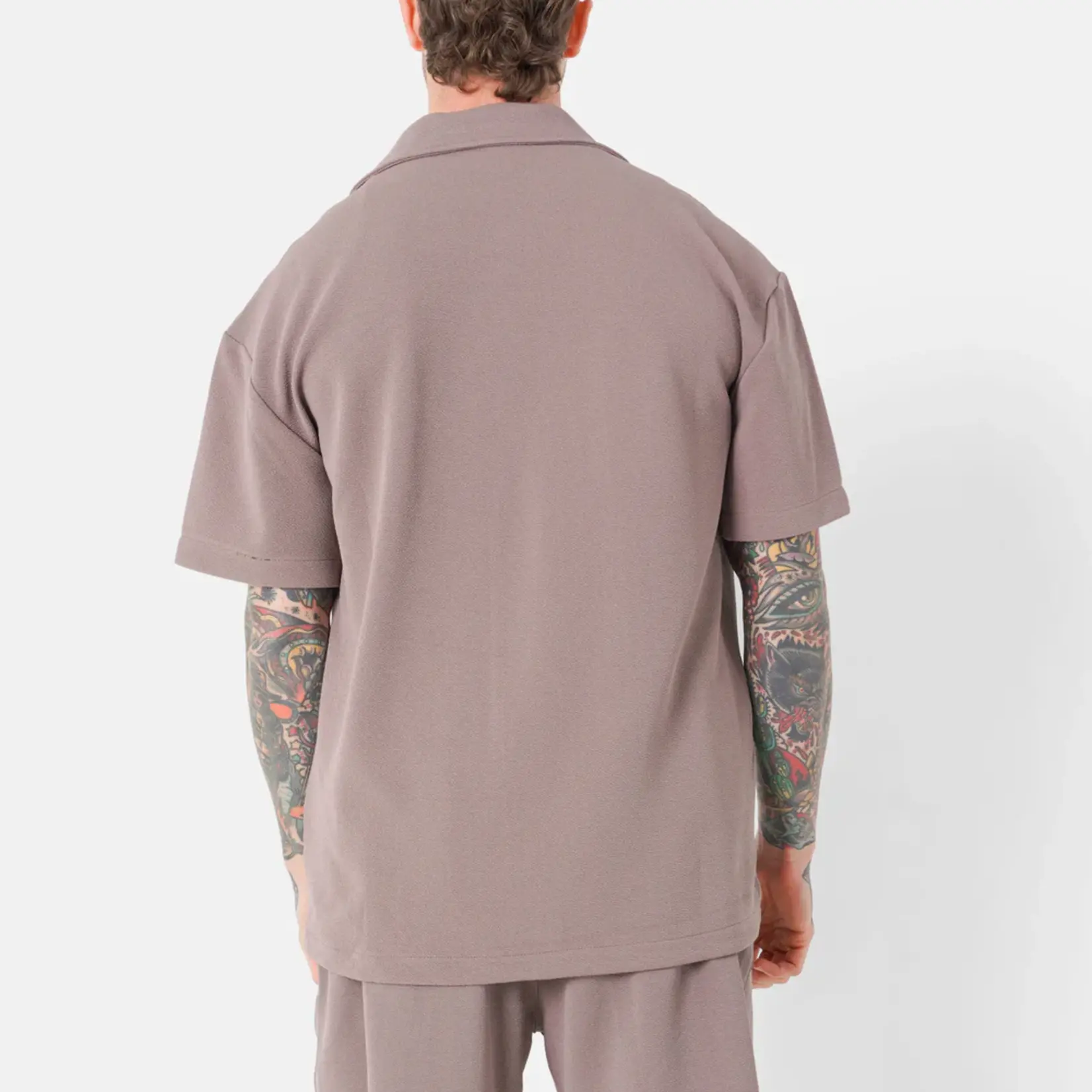 SIXTH JUNE SJ CREPE FABRIC SS SHIRT